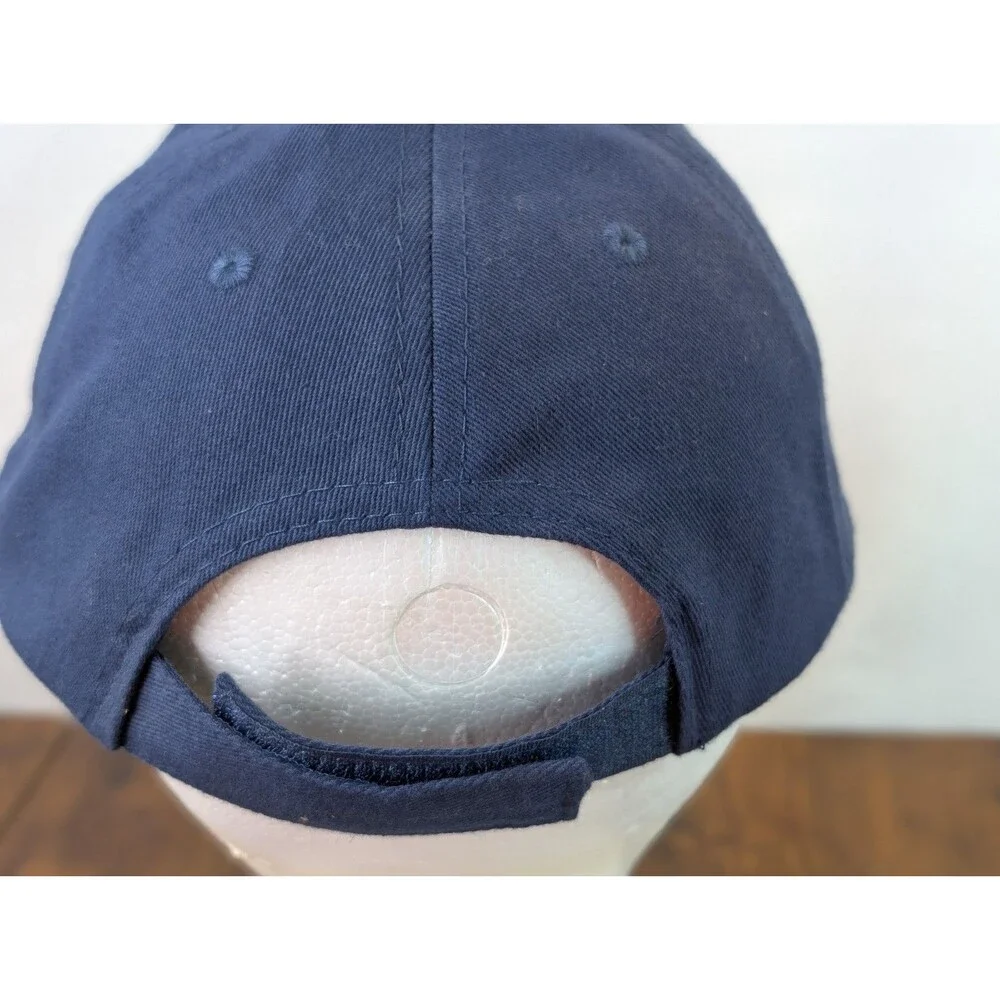 Disney Cruise Line Mickey Mouse Hat Cap Strap Back Adult One Size Blue Cotton